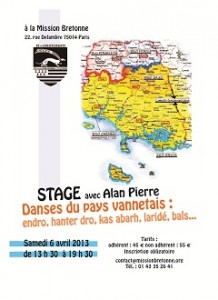 Stage Vannetais avec Alan Pierre