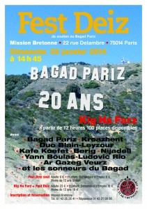 20 ans Bagad Pariz