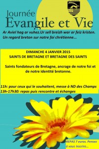 Evangile et Vie Janvier 2015