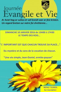 Evangile et Vie janvier 2016