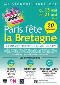 Affiche Fête de la Bretagne 2016