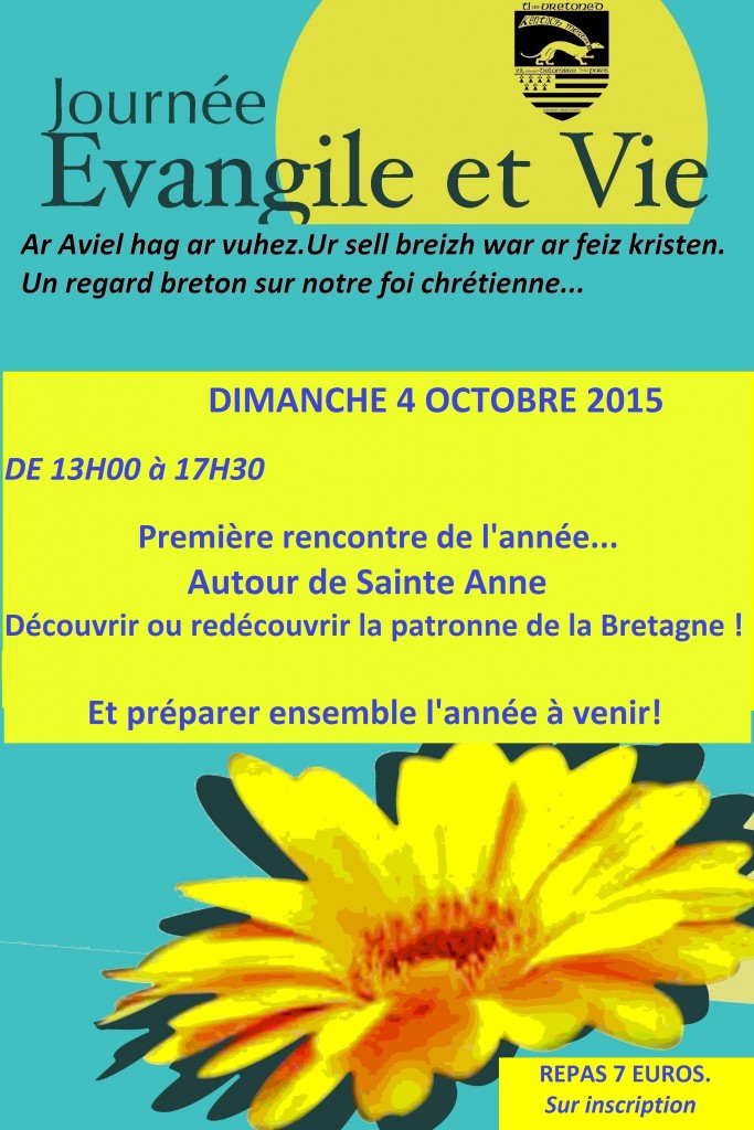 Evangile et Vie oct 2015