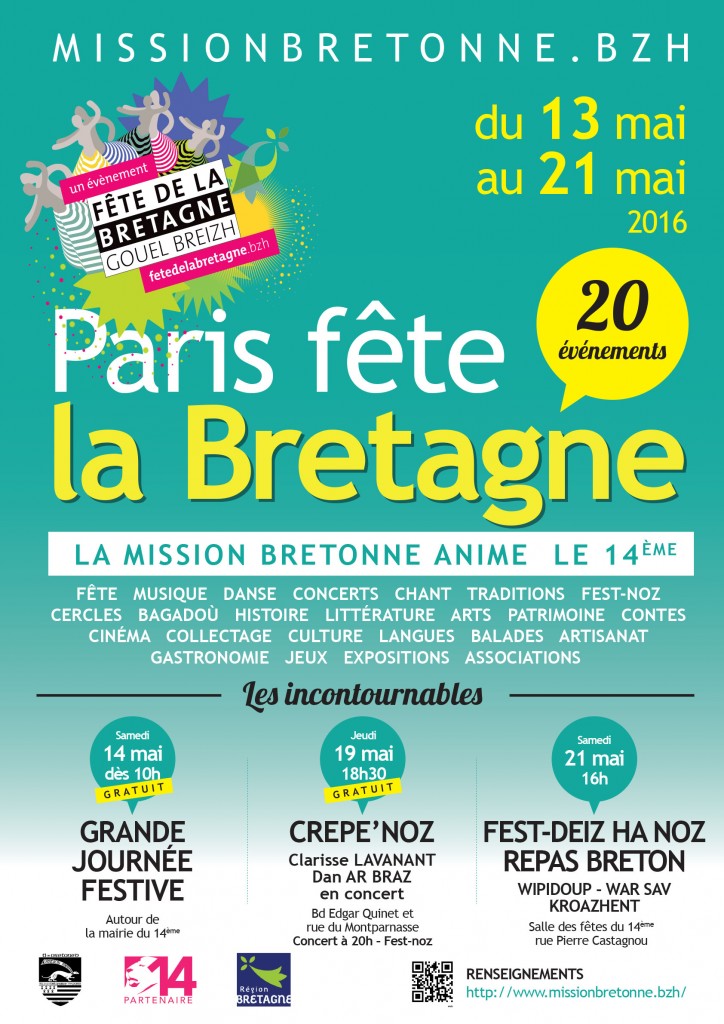 Affiche Fête de la Bretagne 2016